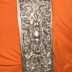 Vintage Godinger Silver Jewelry Box (1992) with Mirror & Claw Feet