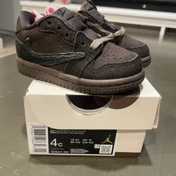 Air Jordan 1 Low Travis Scott Velvet Brown 
