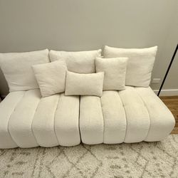 MODERN MODULAR SOFA - MINT CONDITION - 2 PC