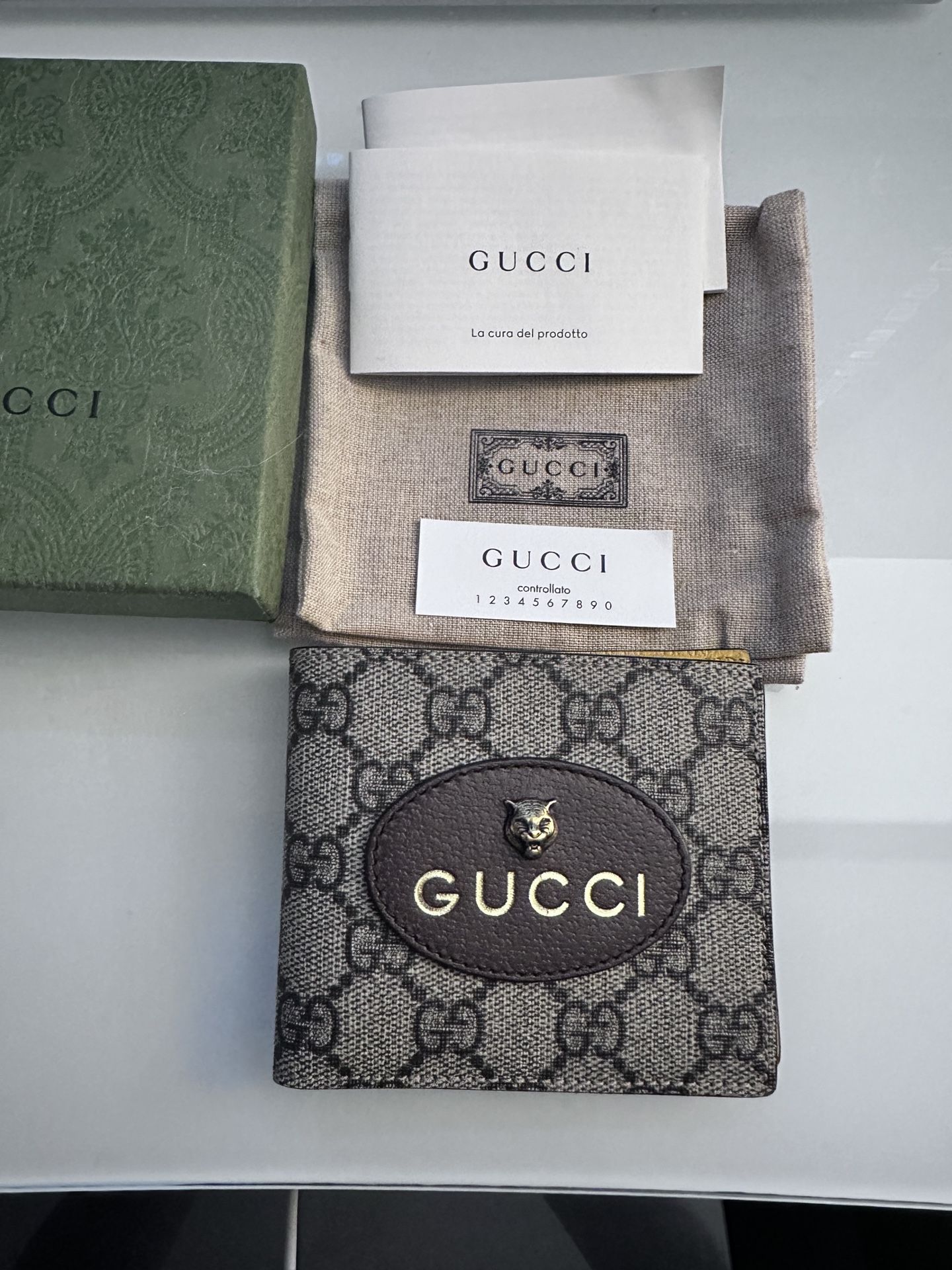 Gucci Neo Vintage Bi-fold Wallet 
