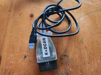 BMW E Series K-Dcan DIAG CABLE***Read Description***