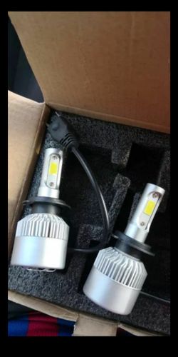 2pcs Car/Auto Led Headlight Bulbs 8000LM 6500K *6 Months Warranty* Low, High, Fog, Daytime, Luces Led, 9005, 9006, 9012, H1, H7, H11, H4, 9007, H13