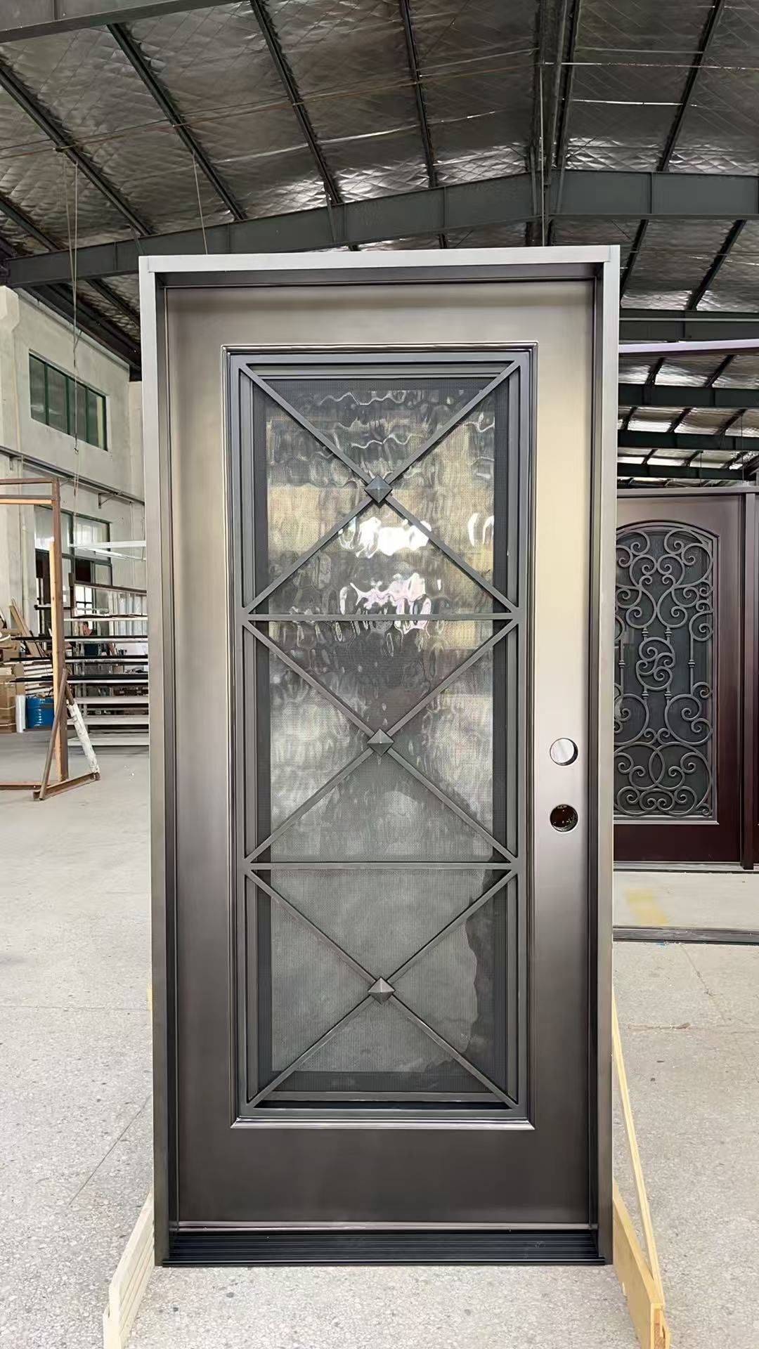 Brand New Wrought Iron Doors Heavy Duty& Stylish Started from 85/sq ft