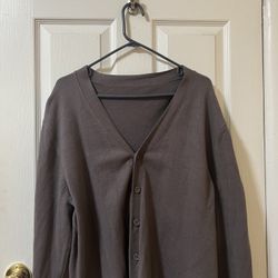 Gray Cardigan