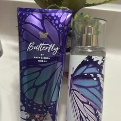 Bath & Body Works Butterfly Set