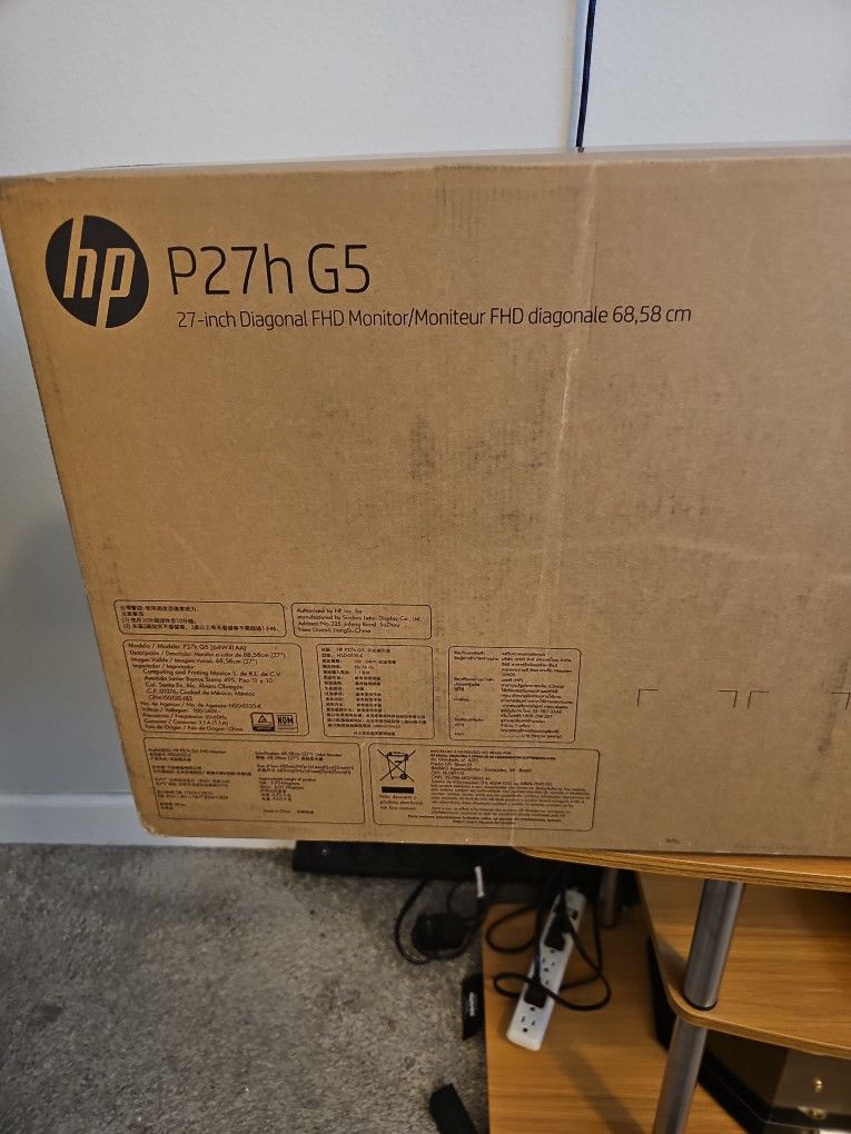 HP Monitor P27H G5
