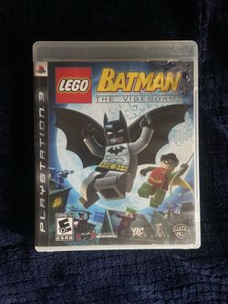 Lego Batman The Video Game PlayStation 3