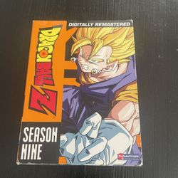 Signed Dragon ball Z Season 9 