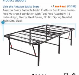 Metal bed frame