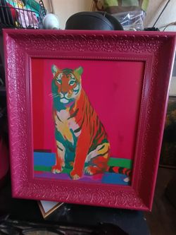 Tiger Wall Decor Very Nice
