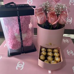 Cajas De Flores 