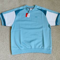 Puma TMC Nipsey Hussle Pullover Maui Bleu Shirt Mens Size Medium