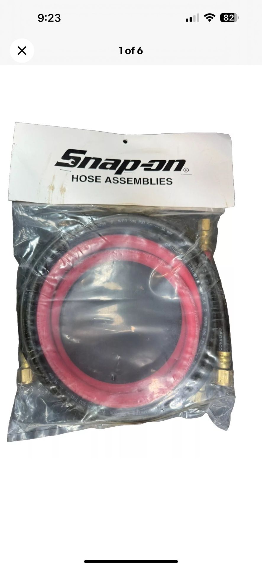 Snap On Fluid/air Hose Kit