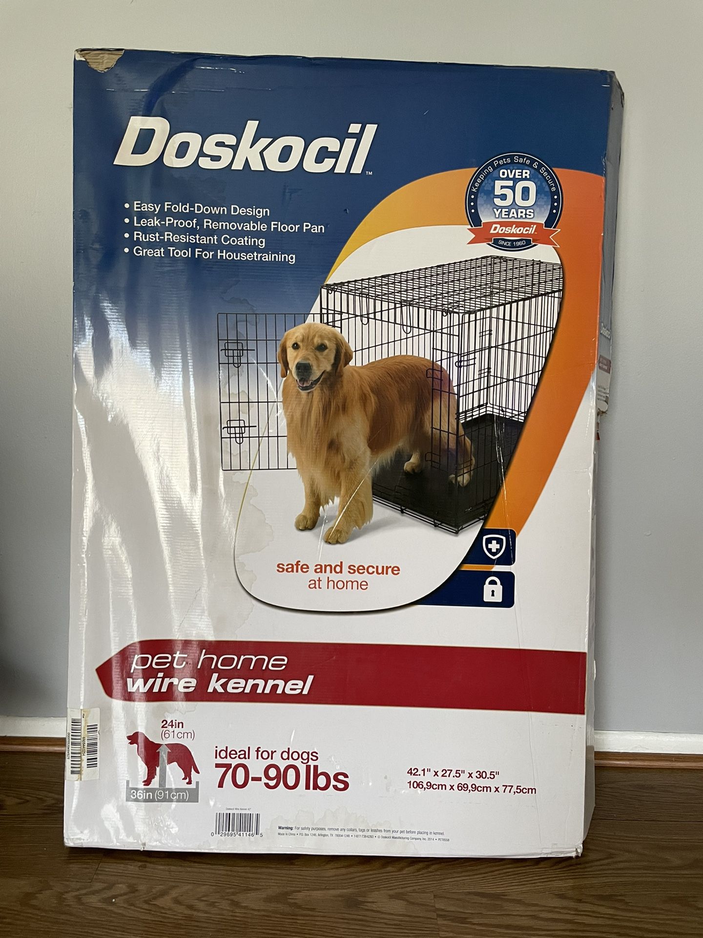 Doskocil Wire Kennel 70-90lb Dogs