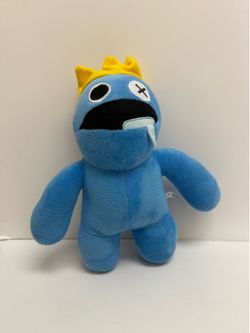 Rainbow Friends Blue Plush Toy Stuffed Animal 10”