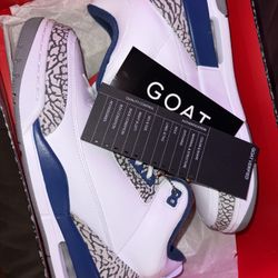 True Blue Jordan 3