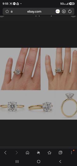 2.02 Carat Natural Round Brilliant Diamond Ring – GIA Certified 18K Yellow Gold