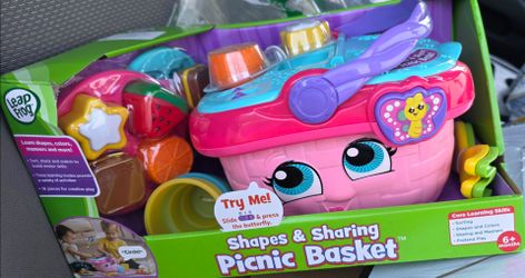 LeapFrog Shapes & Sharing Picnic Basket