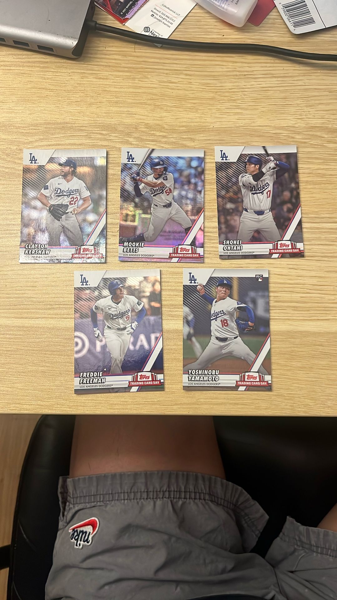 2024 Dodgers Topps Trading Card Day