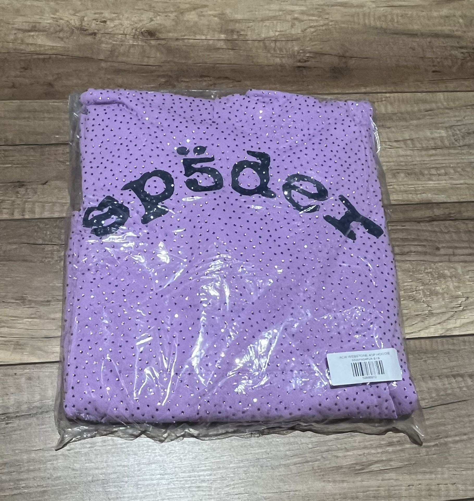 Sp5der Purple VVS Hoodie