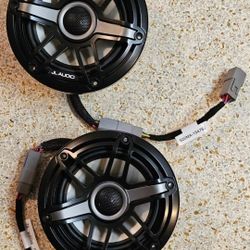 New JL Audio Marine 6.5" Speakers 150w (Pair) M6-650X-S-GmTi Gun Metal Sport Grilles