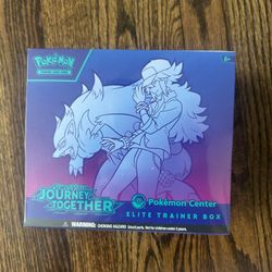 Pokemon TCG: Journey Together Pokemon Center Elite Trainer Box PC ETB 