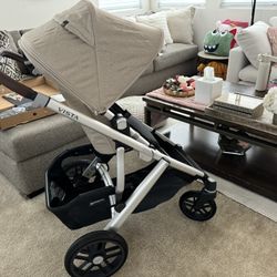 uppababy vista v2 stroller - greyson UPPAbaby VISTA V2 Stroller + Travel Bag Bundle, Finn
