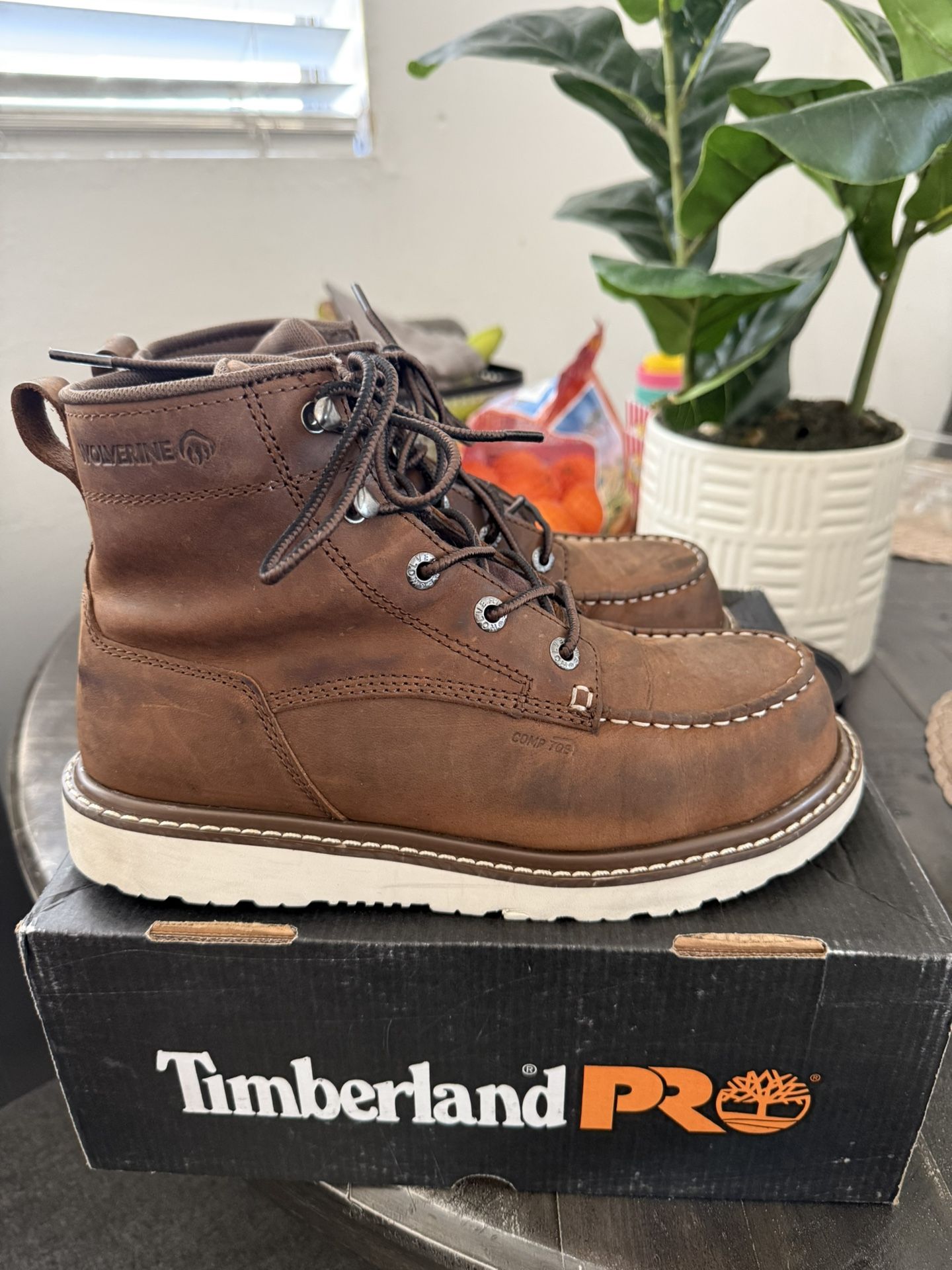 Comp Toe Wolverine Work Boots