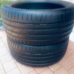 245/40/R19 Hankook Ventus S1 evo (DOT 2023) 2 Tires LIKE NEW