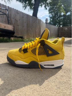 Nike air jordan retro 4 lightning size (Sz) 10.5