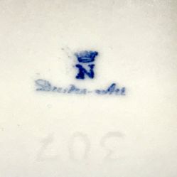 Vintage Dresden Porcelain Candlesticks 