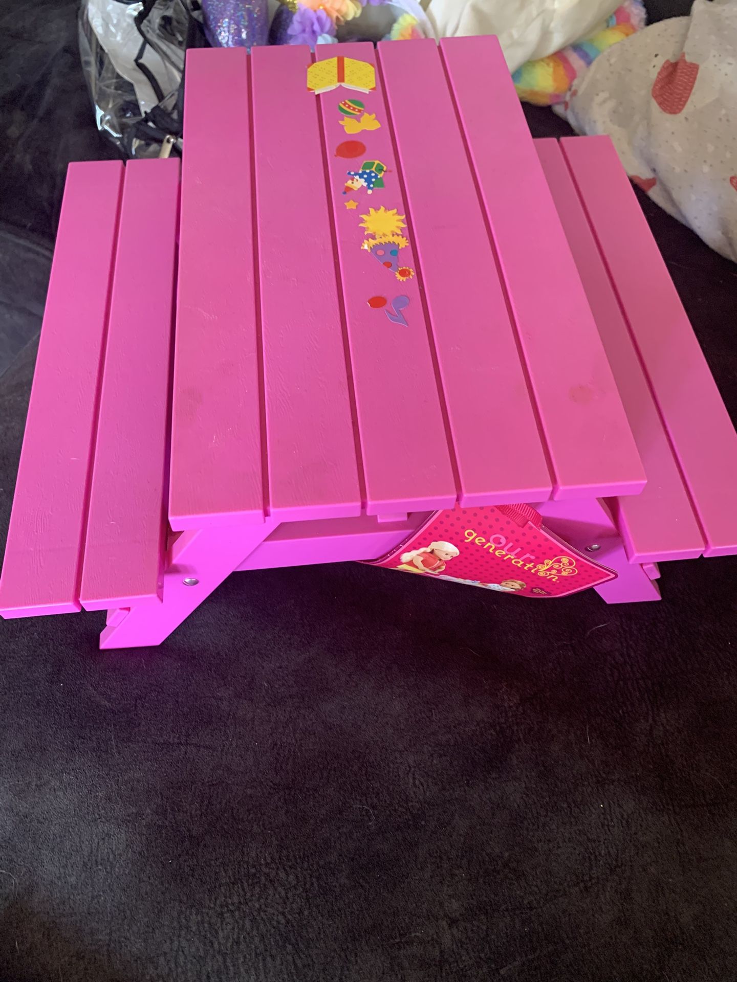 American Doll Table