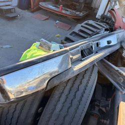 Rear Bumper Assembly Chrome For Chevy Silverado GMC Sierra 1500