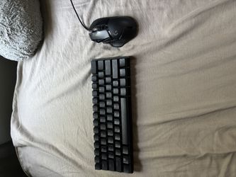 Razer Huntsman Mini and Logitech mouse