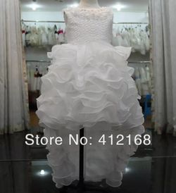 Girl Formal Flower girl Pageant dress with Train