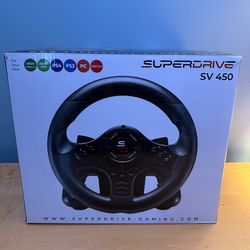 SuperDrive gaming steering wheel