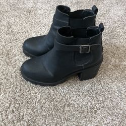 Black Heeled Booties