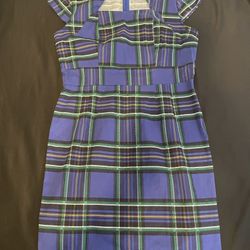 Grace Karin Plaid Pencil Dress Size Large