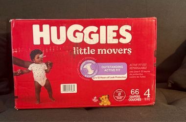 Huggies little movers diapers