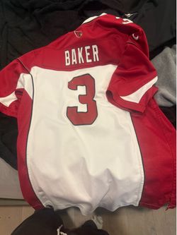 Nike Budda Baker #3 Arizona Cardinals Jersey – Red/White