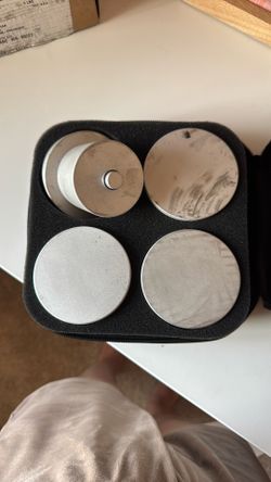 for Rivian Jack Puck Lifting Pucks Rivian R1t R1s - Tesmirror Jack Pads for Floor Jack for Rivian R1s R1t Accessories with Zippered Case 4 Pack, 3 Gen