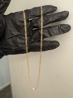 14K Figaro chain