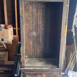Solid wood cabinet