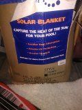 18 x 32 Solar Blanket for pools in box