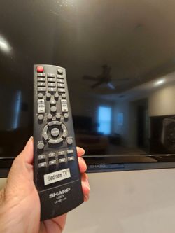Sharp 50" 1080p LED TV with Original Remote - Works Great!