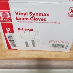 Vinyl Synmax Exam Gloves X-Large