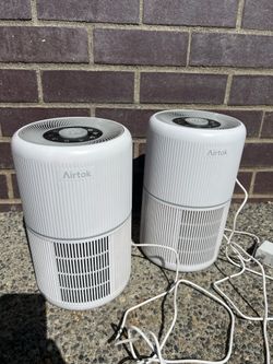 2 Pack Air Purifier for Home Bedroom with H13 True HEPA Filter