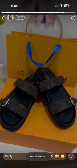 Louis Vuitton Monogram Slide Sandals