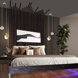 Floating Platform Bed