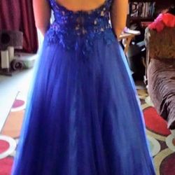 Blue Prom Dress